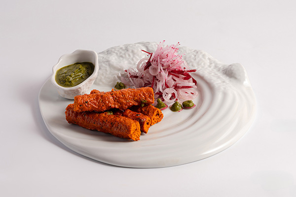 Gilafi Mutton Seekh Kebab