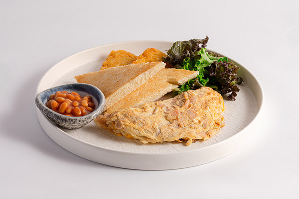 Ham and Cheese Omelets